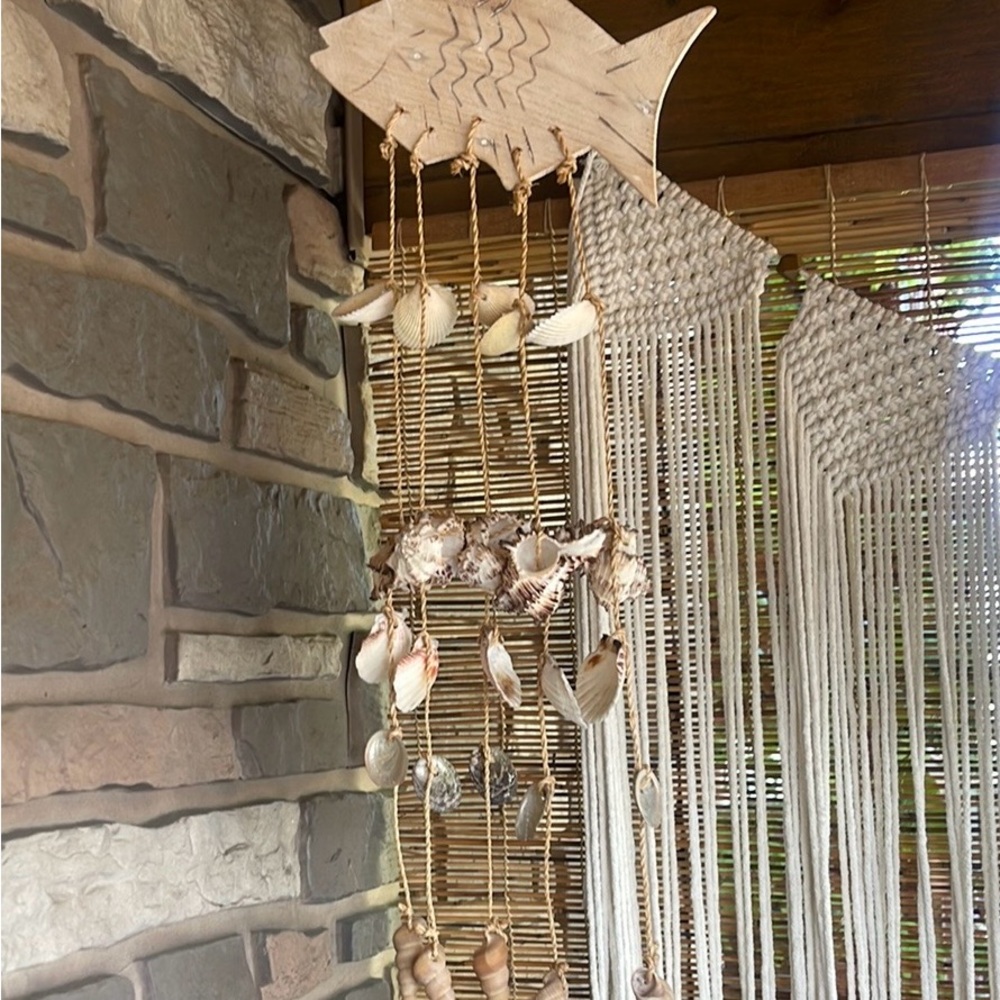 Seashell fish Wall Hanging